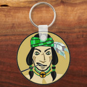 Porte-clés Porte - clé Apache (Recto)