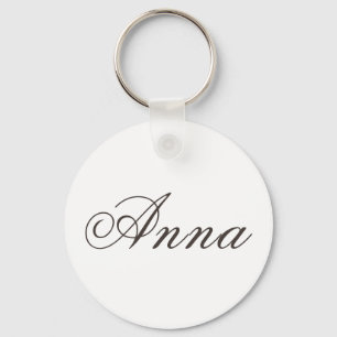 Porte-clés Porte - clé appelé de "Anna" Basic Round
