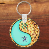 Porte-clés Porte - clé Aquarius & Fire Boar (Recto)