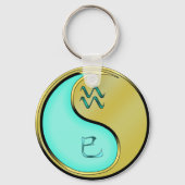 Porte-clés Porte - clé Aquarius & Metal Snake (Verso)