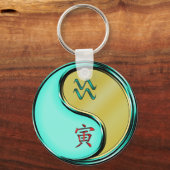 Porte-clés Porte - clé Aquarius & Metal Tiger (Verso)