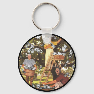 Porte-clés Porte - clé Arborescence monétaire