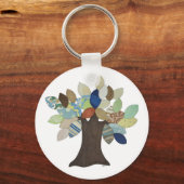 Porte-clés Porte - clé Arbre argenté (Recto)