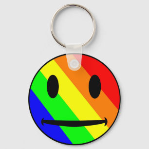 Porte-clés Porte - clé arc-en-ciel