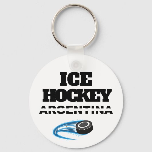 Porte-clés Porte - clé ARGENTINE DU HOCKEY DE GLACE (Recto)