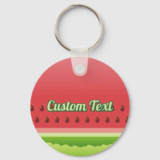 Porte-clés Porte - clé Arrière - plan de pastèque (Recto)