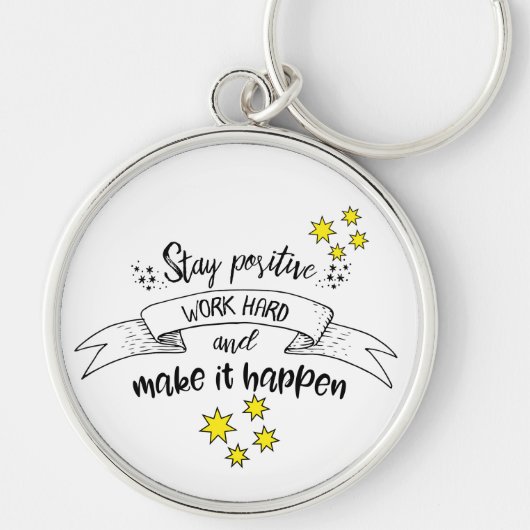 Porte-clés Porte - clé arrondi Premium (Devant)