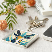 Porte-clés Porte - clé Art déco Gazelle (Côté)