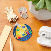 Porte-clés Porte - clé Artiste Paintbrush