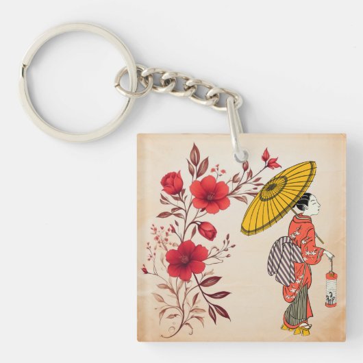 Porte-clés Porte - clé asiatique (Devant)