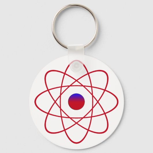 Porte-clés Porte - clé Atom (Recto)