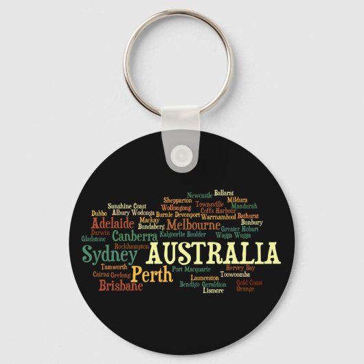 Porte-clés Porte - clé AUSTRALIE (Recto)