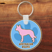 Porte-clés Porte - clé australien branché Kelpie (Recto)