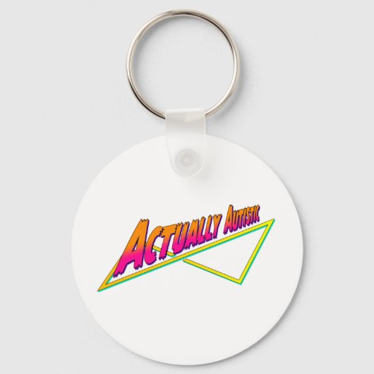 Porte-clés Porte - clé autistique (Recto)