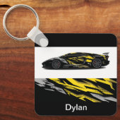 Porte-clés Porte - clé automatique de nom personnalisé (Recto)