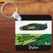 Porte-clés Porte - clé automatique de nom personnalisé (Recto)