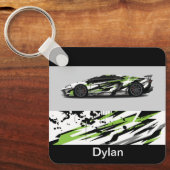 Porte-clés Porte - clé automatique de nom personnalisé (Recto)