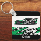 Porte-clés Porte - clé automatique de nom personnalisé (Recto)