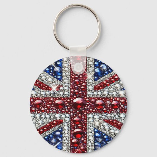 Porte-clés Porte - clé aux couleurs britanniques (Recto)