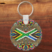Porte-clés Porte - clé aux couleurs sud-africaines (Recto)