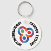 Porte-clés Porte - clé avec 2 logos arrondis (Recto)