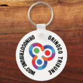 Porte-clés Porte - clé avec 2 logos arrondis (Recto)