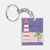 Porte-clés Porte - clé avec conception de phare (Devant gauche)