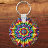 Porte-clés Porte - clé avec design couleur LGBTQ (Recto)