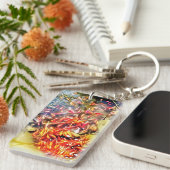 Porte-clés Porte - clé avec design nature (Devant droit)