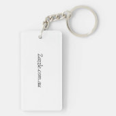 Porte-clés Porte - clé avec design nature (Dos)