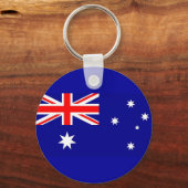 Porte-clés Porte - clé avec drapeau d'Australie (Recto)