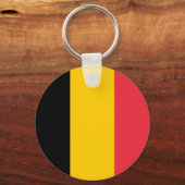 Porte-clés Porte - clé avec Drapeau de Belgique (Recto)