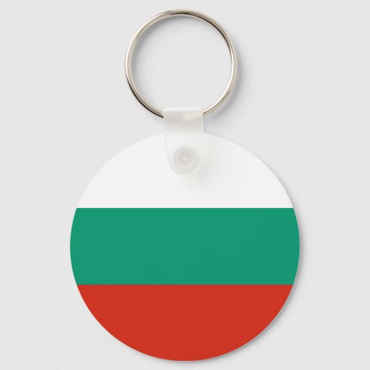 Porte-clés Porte - clé avec drapeau de Bulgarie (Recto)