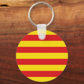 Porte-clés Porte - clé avec drapeau de Catalogne (Recto)