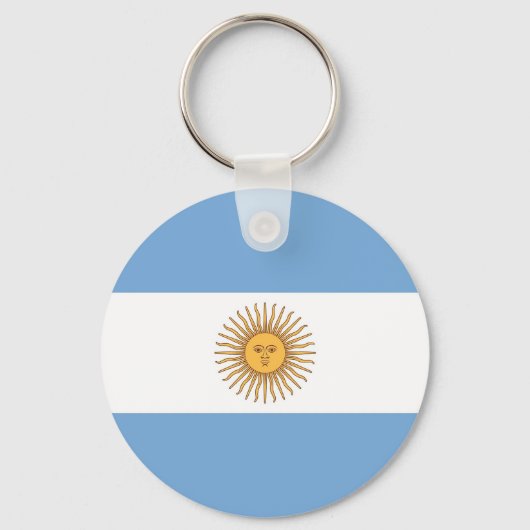 Porte-clés Porte - clé avec drapeau de l'Argentine (Recto)