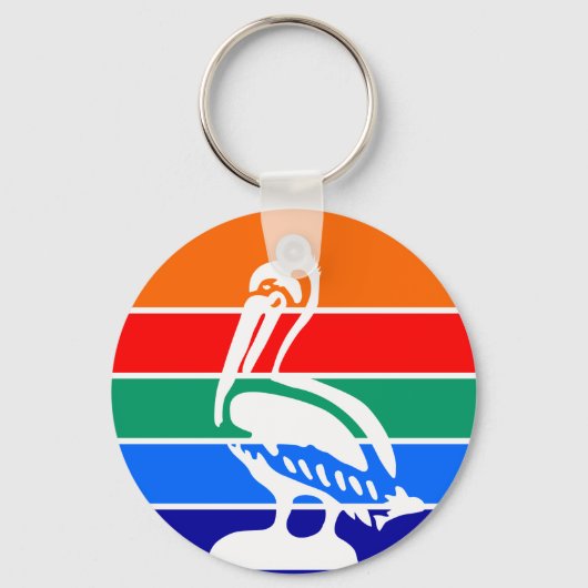 Porte-clés Porte - clé avec drapeau de Saint-Pétersbourg (Recto)