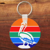 Porte-clés Porte - clé avec drapeau de Saint-Pétersbourg (Recto)