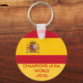 Porte-clés Porte - clé avec drapeau d'Espagne (Recto)