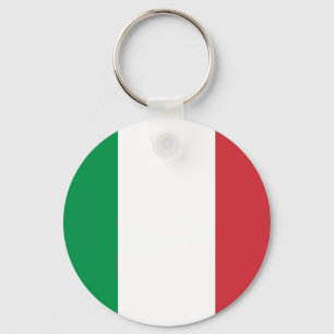 Porte-clés Porte - clé avec Drapeau d'Italie