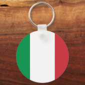 Porte-clés Porte - clé avec Drapeau d'Italie (Recto)