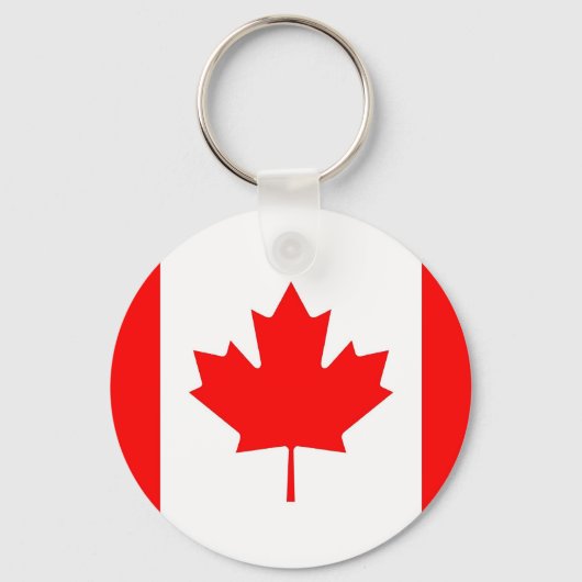 Porte-clés Porte - clé avec drapeau du Canada (Recto)