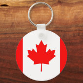 Porte-clés Porte - clé avec drapeau du Canada (Recto)