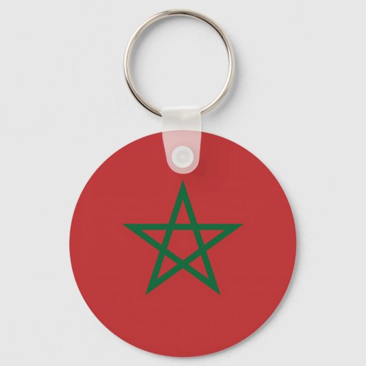 Porte-clés Porte - clé avec drapeau du Maroc (Recto)