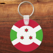 Porte-clés Porte - clé avec le drapeau du Burundi (Verso)