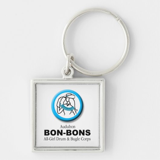 Porte-clés Porte - clé avec le logo de bonbon (Devant)