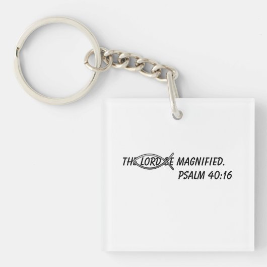 Porte-clés Porte - clé avec l'écriture sainte (Devant)