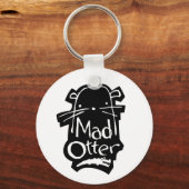 Porte-clés Porte - clé avec logo Mad Otter (Recto)