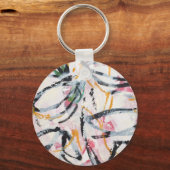Porte-clés Porte - clé avec peinture à la main (Recto)