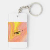 Porte-clés porte - clé avec vibe (Dos)