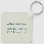 Porte-clés Porte - clé aventureux "A" Kids (Dos)